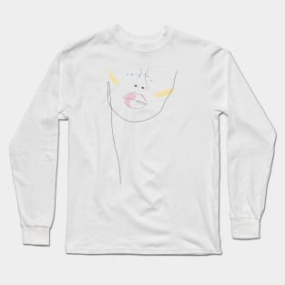 Blue Freckles Long Sleeve T-Shirt